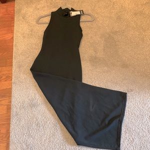 Brand new Nasty gal hi neck open back long dress!